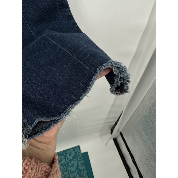 Barami Y2K Low Rise Flare Jeans Washed Blue Flares Urban bootcut - Picture 10 of 12